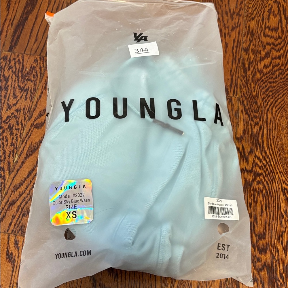YoungLA Sky Blue Jogger Sweatpants Women’s Size: XS NWOT - Picture 7 of 7